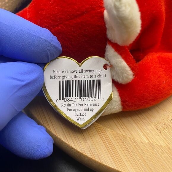 Ultra rare and collectible, Snort the Bull.  2 beanie set.  Both mint condition - Picture 8 of 16